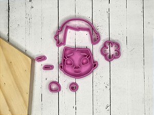 Kit Cortador de Biscoito Moana Baby