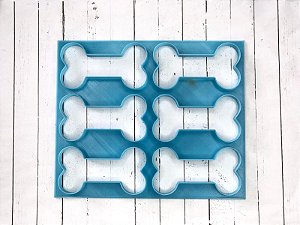 Cortador de Biscoito Placa 6 Ossos