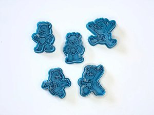 Kit Cortador de Biscoito Ursinhos Carinhosos - Modelo B
