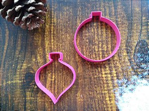 Cortadores de Biscoito Bolas de Natal