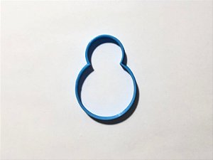 Cortador de Biscoito Boneco de Neve