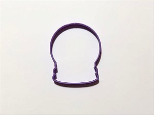 Cortador de Biscoito Globo de Neve Natalino