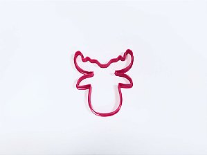 Cortador de Biscoito Cabeça Rena