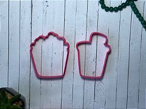 Cortador de Bolacha Pipoca e Refri