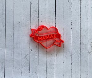 Cortador de Biscoito Coração Mamãe