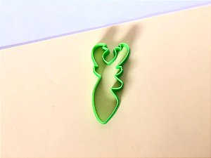 Cortador de Biscoito cabeça de rena F