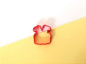 Cortador de Biscoito Papai noel Chaminé F