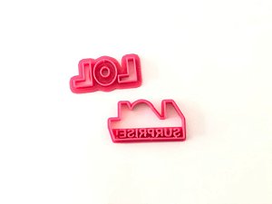 Cortador de Biscoito Logo LOL Surprise!