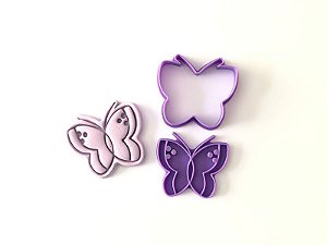 Cortador de Bolacha Borboleta