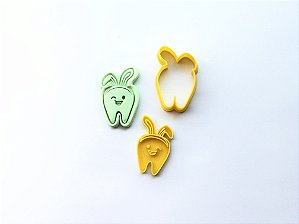 Cortador de Biscoito dente de Páscoa