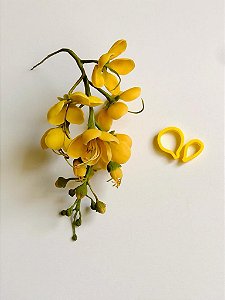 Cortador Flor Cássia Imperial Nana Goese chef Confeiteira