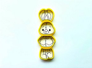 Kit Cortador de biscoito Coelho de montar