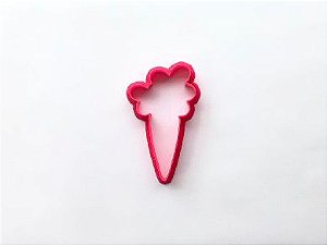 Cortador de Biscoito Cenoura