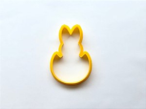 Cortador de Biscoito Coelho Casca Ovo