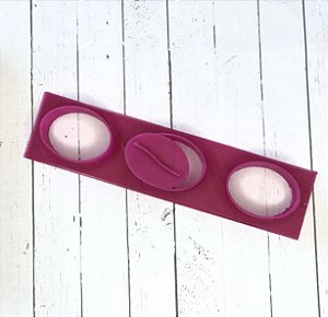 Cortador de biscoito placa grão de café