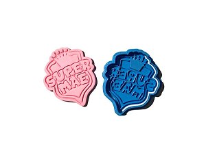 Cortador de Biscoito Super Mãe