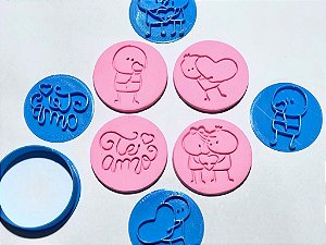 Kit Namorados Bonecos Palito