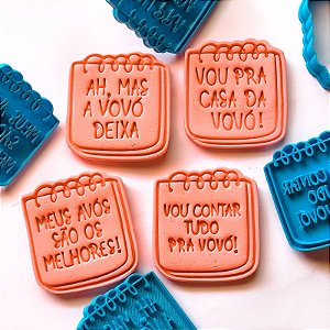 Kit Dia dos Avós Frases de neto