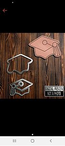 Chapeu formatura com carimbo