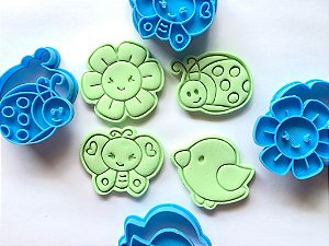 Kit Cortadores  Jardim Encantado