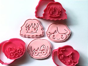 Kit Cortador de Bolacha Harry Potter