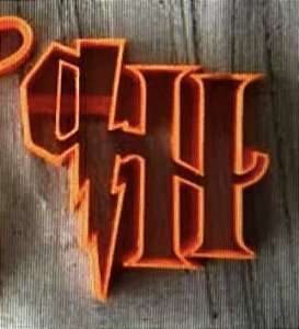 Cortador de biscoito HP símbolo Harry Potter