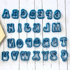 Alfabeto de 2cm