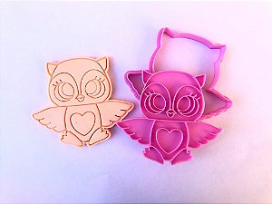 Corador com Carimbo Coruja Braços Abertos