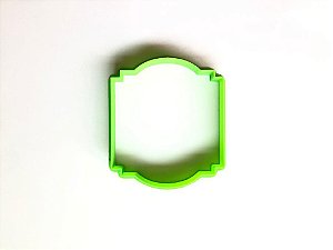 Cortador de Biscoito Moldura  Placa Azulejo