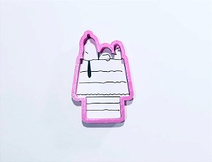 Cortador de Biscoito Casinha do Snoopy