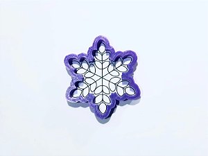 Cortador de Biscoito Floco de Neve V1