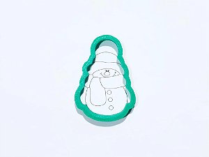 Cortador de Biscoito Boneco de Neve M2