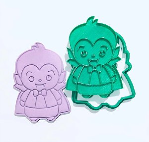 Cortador de biscoito vampiro halloween