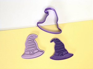 Cortador de bolacha chapéu de bruxa