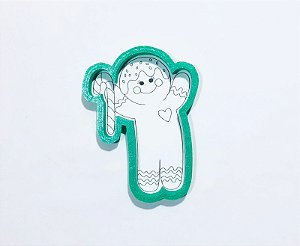 Cortador de Bolacha Ginger bengala