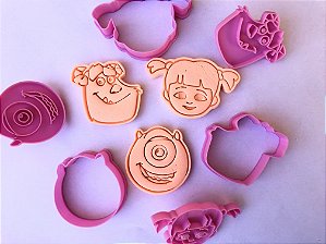 Kit Cortadores de bolachas Monstros SA