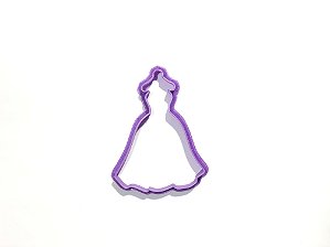 Cortador de bolacha vestido cabide