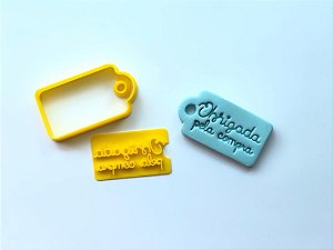 Tag Obrigada pela compra