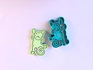 Cortador de biscoito macaco