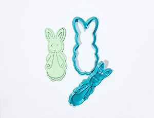 Cortador de biscoito coelho modelo 4