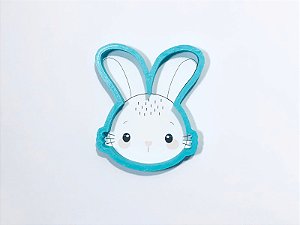 Cortador de bolacha carinha coelho V2