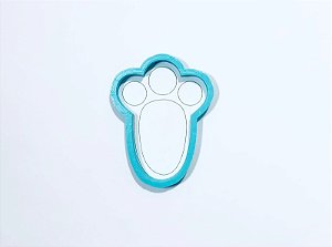 Cortador de bolacha patinha coelho modelo 1