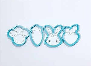 Kit cortadores de bolacha pack reguinha