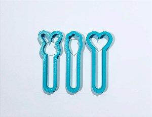 Kit cortadores de bolacha Sticks  páscoa