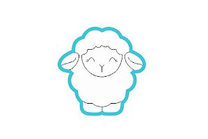 Cortador de bolacha ovelha V