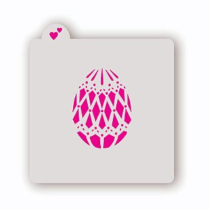 Estêncil Decoração Ovo 1