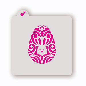 Estêncil Ovo Decorado