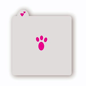 Estêncil Patinha de Coelho