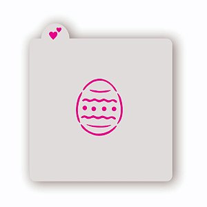 Estêncil Ovo de Páscoa