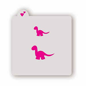 Estêncil Dinossauro
